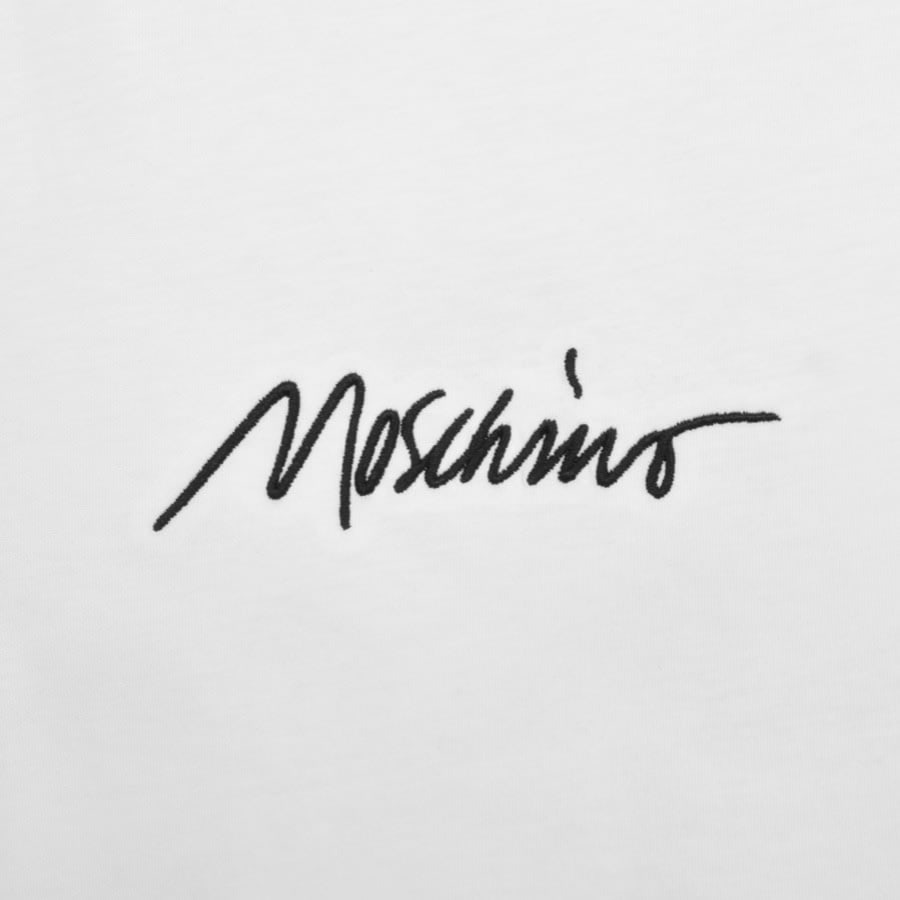 Moschino Short Sleeve Logo T Shirt White | Mainline Menswear
